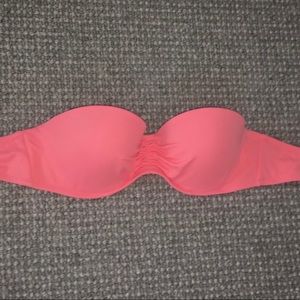 Victoria Secrets Coral bikini bandeau top